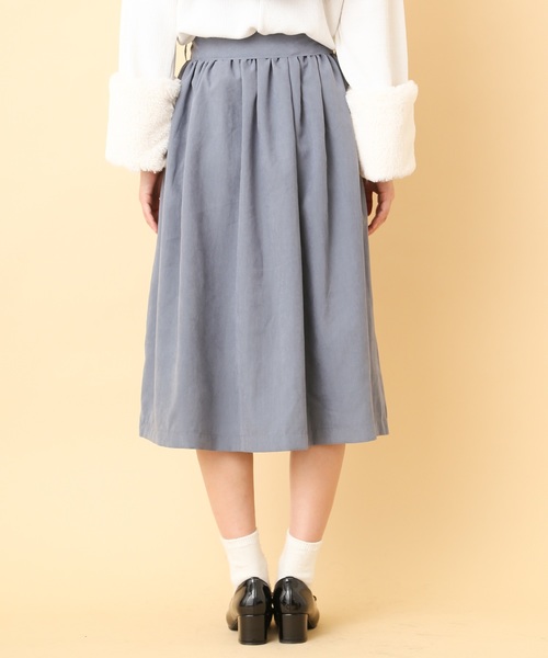 OLIVE des OLIVE（オリーブデオリーブ）の「リバーシブルスカート（スカート・レディース・ネイビー/サックスブルー/キャメル/ピンク系その他・MEDIUM）」の8枚目の写真