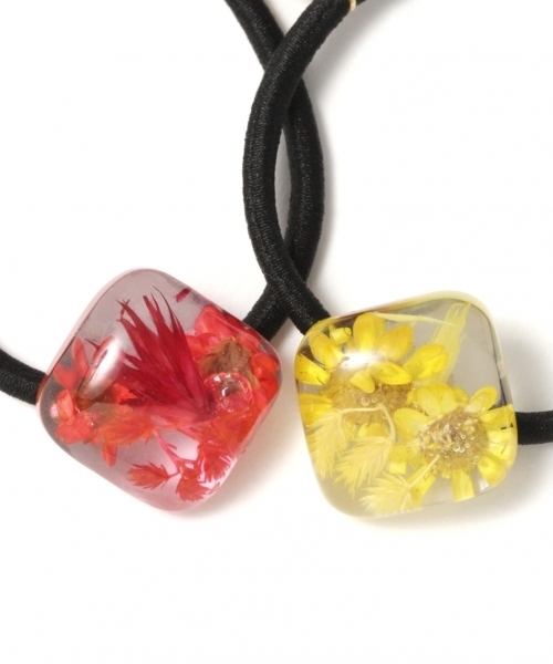 GLOBAL WORK（グローバルワーク）の「【キッズ】アソートモチーフヘアゴム/782673（ヘアゴム・キッズ・ホワイト/ブラウン/ブルー/レッド/イエロー・FREE）」の7枚目の写真