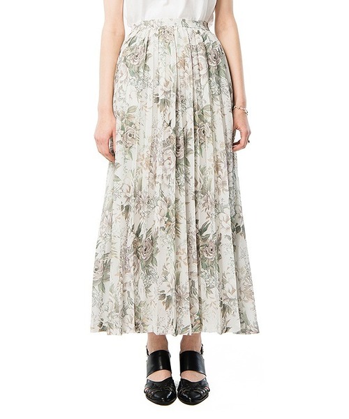 スカート CLANE PLEATS FLORET SKIRT クラネ CLANE プリーツ フローレント スカート PLEATS FLORET