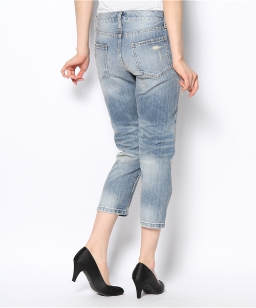 CIAOPANIC（チャオパニック）の「【Ciaopanic】クラッシュDENIM（デニムパンツ・レディース・サックスブルー・SMALL/MEDIUM/LARGE）」の10枚目の写真
