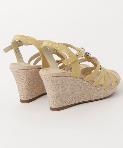 レディース サンダル NUOVO ヌオーヴォ FL BIJOU WG 7.5 NE60144