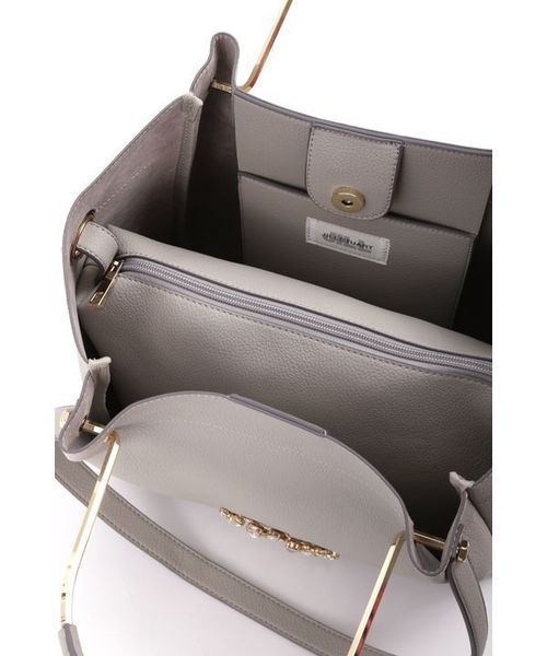 JILL by JILL STUART（ジルバイジルスチュアート）の「◇ビジューロイヤルショルダー（ショルダーバッグ・レディース・ブラック/グレー系その他/ピンク系その他・ﾌﾘ-）」の8枚目の写真