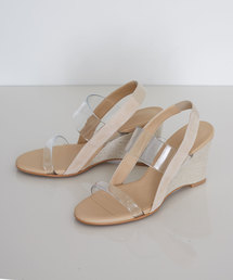 UNITED TOKYO | PVCウエッジソールサンダル(サンダル)