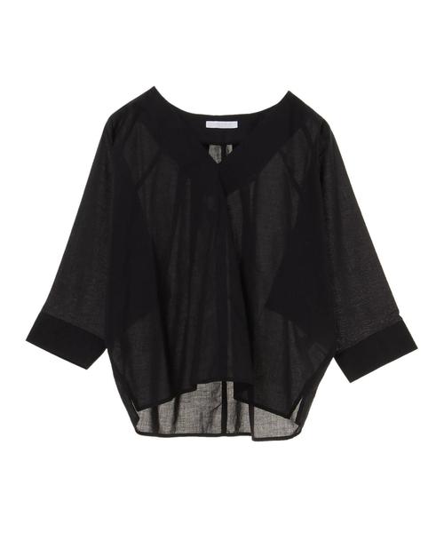 AMERICAN HOLIC（アメリカンホリック）の「・Vネックバックタックブラウス＊（シャツ/ブラウス・レディース・その他5/ドット/ブラック/ベージュ系その他・FREE）」の16枚目の写真