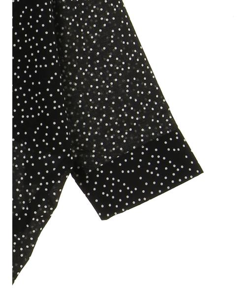 AMERICAN HOLIC（アメリカンホリック）の「・Vネックバックタックブラウス＊（シャツ/ブラウス・レディース・その他5/ドット/ブラック/ベージュ系その他・FREE）」の6枚目の写真