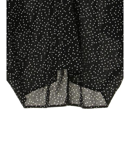 AMERICAN HOLIC（アメリカンホリック）の「・Vネックバックタックブラウス＊（シャツ/ブラウス・レディース・その他5/ドット/ブラック/ベージュ系その他・FREE）」の5枚目の写真