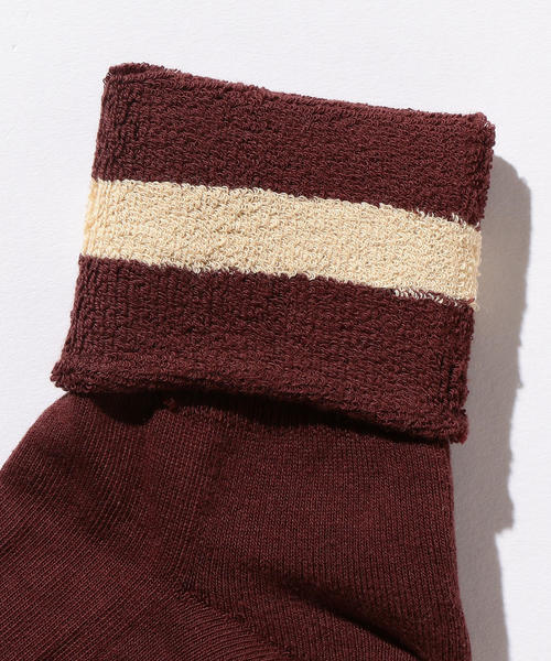 PHINGERIN（フィンガリン）の「＜PHINGERIN＞ SOCKS/ソックス ◆（ソックス/靴下・メンズ・ホワイト/ブラック/ダークグリーン/ブラウン・FREE）」の5枚目の写真