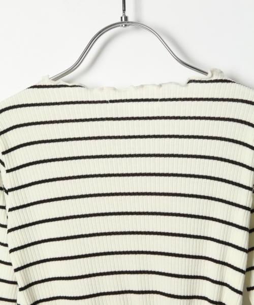 GLOBAL WORK（グローバルワーク）の「【キッズ】ウエストリボンレイヤーワンピース長袖/802161（ワンピース・キッズ・ライトグレー/ネイビー/イエロー・SMALL/LARGE/X-LARGE/XX-LARGE/MEDIUM）」の11枚目の写真