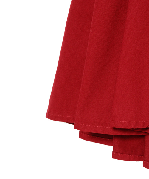 Candy Stripper（キャンディストリッパー）の「VOLUME TACK FLARE スカート（スカート・レディース・ブラック/ベージュ/カーキ/ボルドー・1/2）」の9枚目の写真