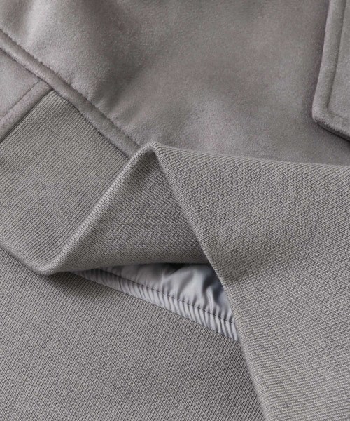 ITEMS URBANRESEARCH(アイテムズ アーバンリサーチ)の「フェイクスエードブルゾン(ブルゾン・メンズ・ブラック/カーキ/グレー・40/38)」の19枚目の写真