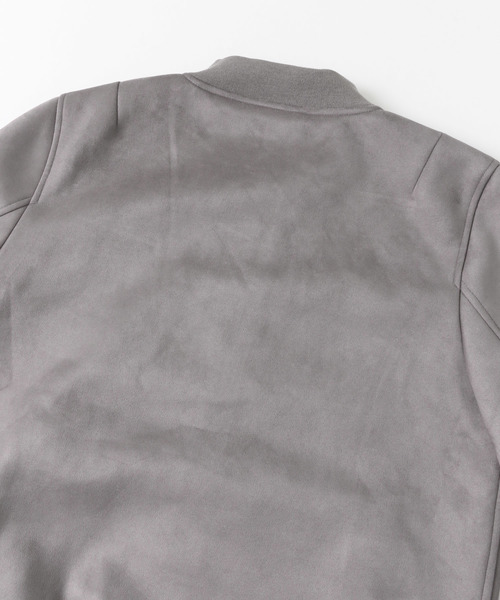 ITEMS URBANRESEARCH(アイテムズ アーバンリサーチ)の「フェイクスエードブルゾン(ブルゾン・メンズ・ブラック/カーキ/グレー・40/38)」の11枚目の写真