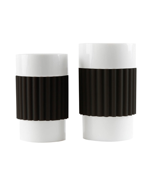 sarasa design(サラサデザイン)の「b2c セラミック&シリコンタンブラー M|容量300ml(グラス/マグカップ/タンブラー・レディース・ホワイト×ブラック・M)」の3枚目の写真