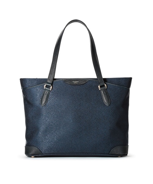 PELLE MORBIDA(ペッレモルビダ)の「VELA(ヴェーラ)横型ナイロントートバッグ(トートバッグ・レディース・チャコールグレー/ブラック/ネイビー・FREE)」の3枚目の写真