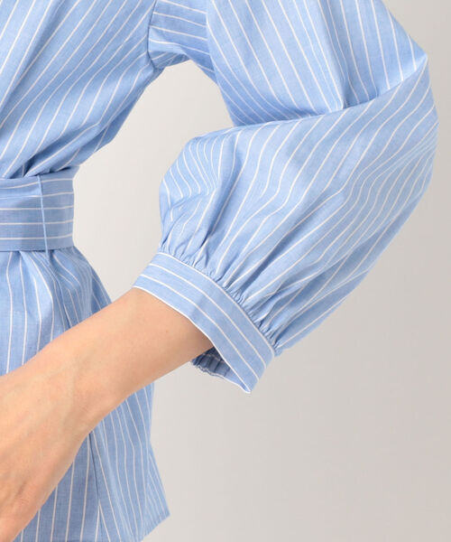 NOLLEY’S(ノーリーズ)の「【吉高由里子さんドラマ着用】Vネックぺプラムブラウス(シャツ/ブラウス・レディース・オフホワイト/ラベンダー/ブルー系その他3・38/36)」の17枚目の写真