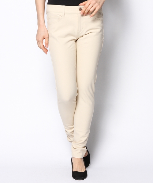 JOSEPH（ジョセフ）の「GABARDINE STRETCH EVIE SKINNY パンツ（その他パンツ・レディース・ホワイト系/黄土色系/グリーン系・36/38/34/40）」の2枚目の写真