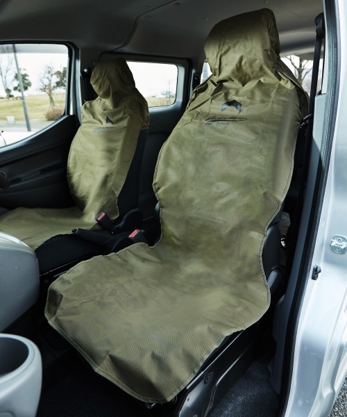 JACK & MARIE（ジャックアンドマリー）の「JACK & MARIE　防水シートカバー　WAVE　フロント1枚(バケット)（アウトドアグッズ・レディース・ダークグレー/ネイビー/オリーブドラブ・ONE SIZE）」の17枚目の写真