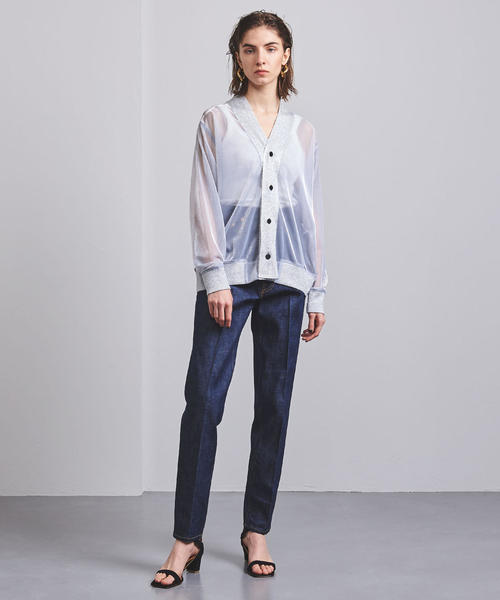 UNITED ARROWS(ユナイテッドアローズ)の「<TOGA PULLA(トーガ プルラ)>ラメ カーディガン■■■(カーディガン/ボレロ・レディース・シルバー/ゴールド・36)」の15枚目の写真