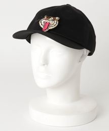 がルルキャップ　CA4LA カシラ　虎　デニムキャップ　ガルル CA4LA ガルルル！ デニムキャップ カシラ - メルカリ