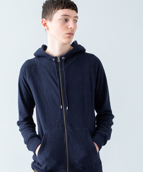 Magine(マージン)の「【magine】CTN/PE PILE STAND PARKA(パーカー・メンズ・ブラック/ネイビー/グレー・44/46/48)」の3枚目の写真