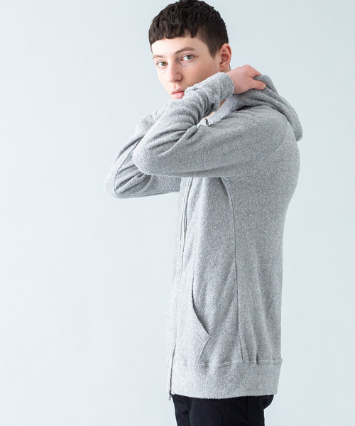 Magine(マージン)の「【magine】CTN/PE PILE STAND PARKA(パーカー・メンズ・ブラック/ネイビー/グレー・44/46/48)」の5枚目の写真
