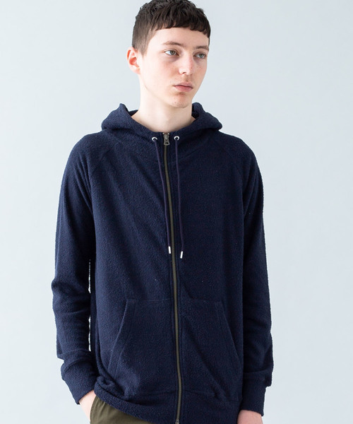 Magine(マージン)の「【magine】CTN/PE PILE STAND PARKA(パーカー・メンズ・ブラック/ネイビー/グレー・44/46/48)」の10枚目の写真