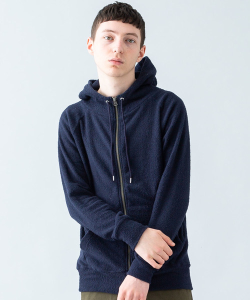 Magine(マージン)の「【magine】CTN/PE PILE STAND PARKA(パーカー・メンズ・ブラック/ネイビー/グレー・44/46/48)」の12枚目の写真