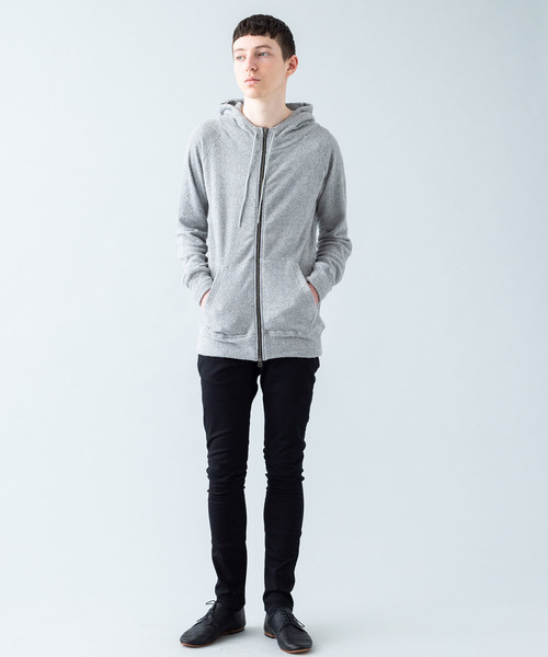 Magine(マージン)の「【magine】CTN/PE PILE STAND PARKA(パーカー・メンズ・ブラック/ネイビー/グレー・44/46/48)」の15枚目の写真