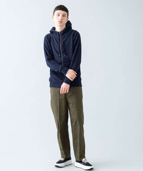 Magine(マージン)の「【magine】CTN/PE PILE STAND PARKA(パーカー・メンズ・ブラック/ネイビー/グレー・44/46/48)」の19枚目の写真