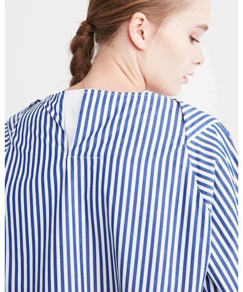 Traditional Weatherwear(トラディショナルウェザーウェア)の「OVER SIZE BOAT NECK HALF SLEEVE TOP(Tシャツ/カットソー・レディース・ブルー系その他/ブルー系その他2・S)」の5枚目の写真