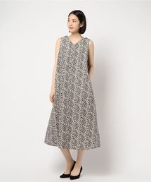 AMERICAN HOLIC | 両Vネックフレアワンピース(ワンピース)