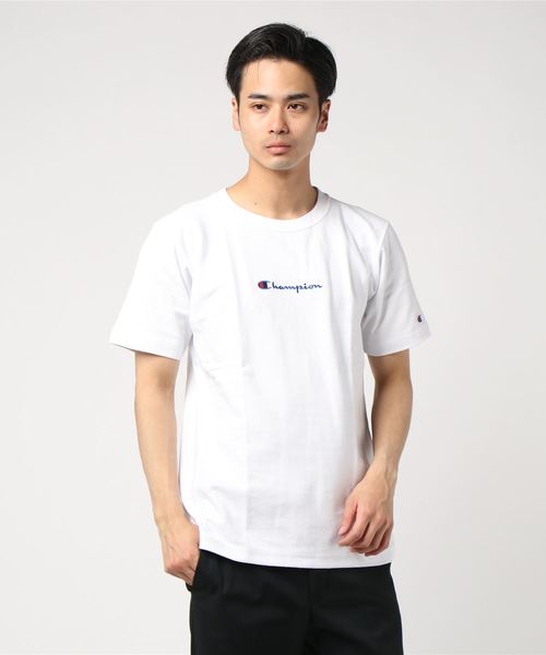 Champion（チャンピオン）の「チャンピオン RW T-SHIRT（Tシャツ/カットソー・メンズ・ホワイト/ブラック/グレー/ネイビー・XL/L/M）」の2枚目の写真