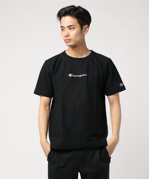Champion（チャンピオン）の「チャンピオン RW T-SHIRT（Tシャツ/カットソー・メンズ・ホワイト/ブラック/グレー/ネイビー・XL/L/M）」の3枚目の写真