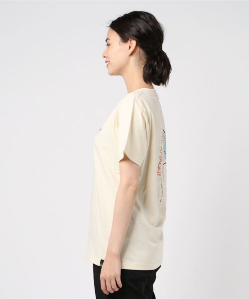 go slow caravan（ゴースローキャラバン）の「USA/Cテンジク BACKプリントムネシシュウSS TEE SHARK W（Tシャツ/カットソー・レディース・ブルー/ナチュラル・FREE）」の3枚目の写真