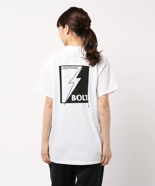 LOWRYS FARM（ローリーズファーム）の「ロゴマークTEE 839245（Tシャツ/カットソー・レディース・オフホワイト/イエロー/アイボリー・FREE）」の5枚目の写真