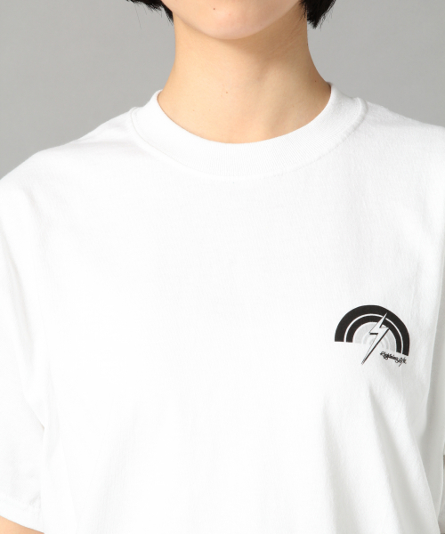 LOWRYS FARM（ローリーズファーム）の「ロゴマークTEE 839245（Tシャツ/カットソー・レディース・オフホワイト/イエロー/アイボリー・FREE）」の12枚目の写真