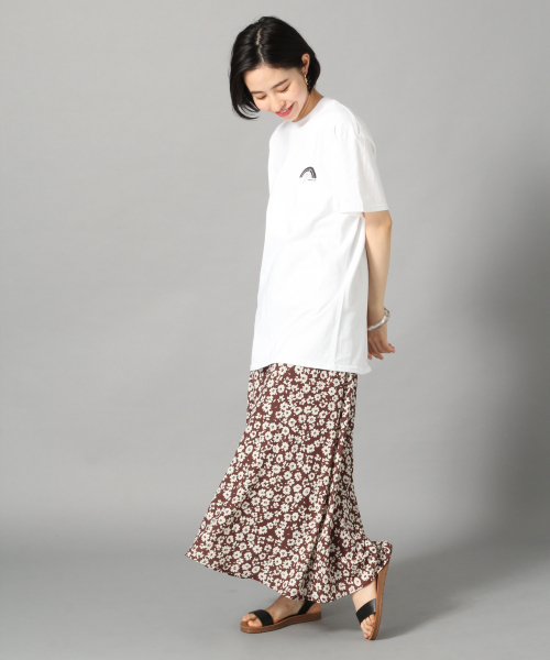 LOWRYS FARM（ローリーズファーム）の「ロゴマークTEE 839245（Tシャツ/カットソー・レディース・オフホワイト/イエロー/アイボリー・FREE）」の13枚目の写真