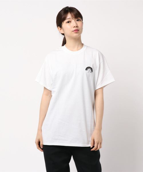 LOWRYS FARM（ローリーズファーム）の「ロゴマークTEE 839245（Tシャツ/カットソー・レディース・オフホワイト/イエロー/アイボリー・FREE）」の17枚目の写真