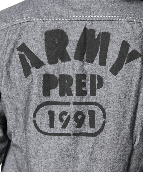 XLARGE(エクストララージ)の「LS DUNGAREE SHIRT(シャツ/ブラウス・メンズ・ブラック/ネイビー・X-LARGE/SMALL/LARGE/MEDIUM)」の8枚目の写真