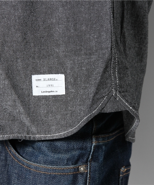XLARGE(エクストララージ)の「LS DUNGAREE SHIRT(シャツ/ブラウス・メンズ・ブラック/ネイビー・X-LARGE/SMALL/LARGE/MEDIUM)」の11枚目の写真