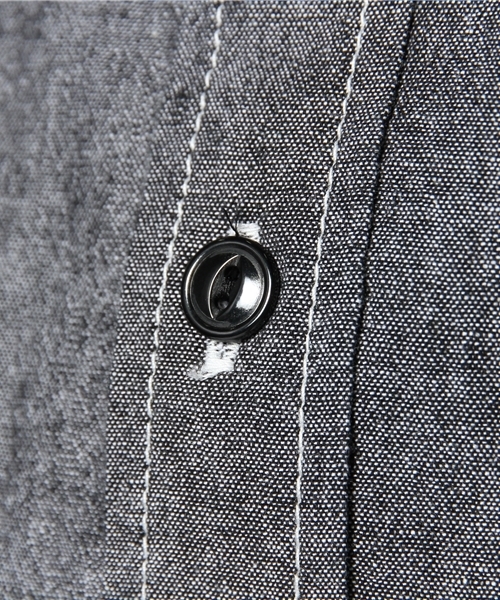 XLARGE(エクストララージ)の「LS DUNGAREE SHIRT(シャツ/ブラウス・メンズ・ブラック/ネイビー・X-LARGE/SMALL/LARGE/MEDIUM)」の3枚目の写真