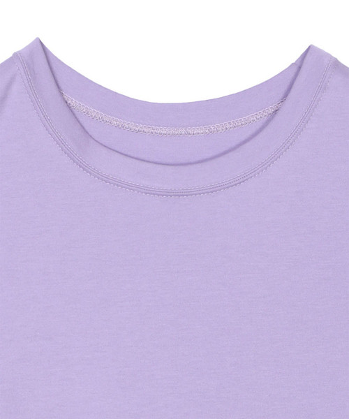 Ameri（アメリ）の「PASS CODE SMOOTH TANK（Tシャツ/カットソー・レディース・ベージュ/パープル/スミクロ・FREE）」の11枚目の写真