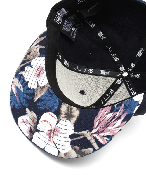 BEAMS(ビームス)の「NEW ERA×BEAMS / 別注 ダークアロハ スナップバック(キャップ・メンズ・ブラック/ネイビー・ONE SIZE)」の12枚目の写真