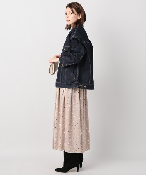 B.C STOCK(ベーセーストック)の「12OZデニムGジャン(デニムジャケット・レディース・ネイビー/ブルー・FREE)」の8枚目の写真