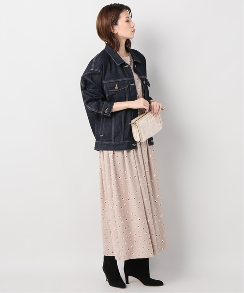 B.C STOCK(ベーセーストック)の「12OZデニムGジャン(デニムジャケット・レディース・ネイビー/ブルー・FREE)」の17枚目の写真