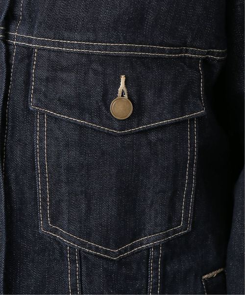 B.C STOCK(ベーセーストック)の「12OZデニムGジャン(デニムジャケット・レディース・ネイビー/ブルー・FREE)」の16枚目の写真