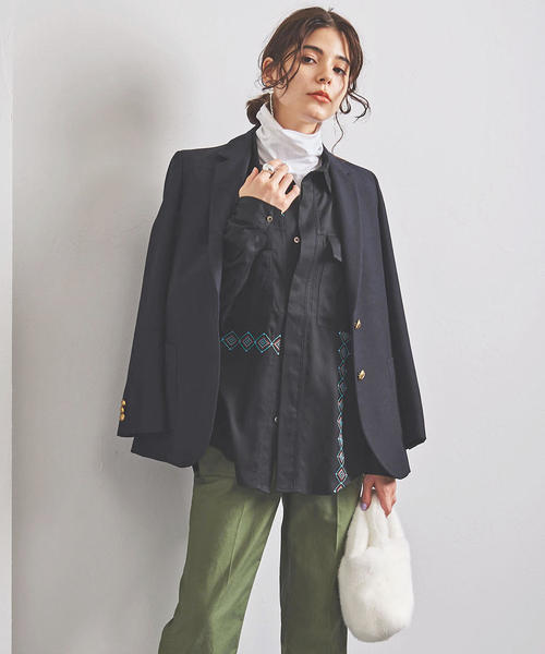 定価53900円 ユナイテッドアローズ W/L 2ボタンブレザー 40 ネイビー 定価53900円 ユナイテッドアローズ W/L 2ボタンブレザー 40