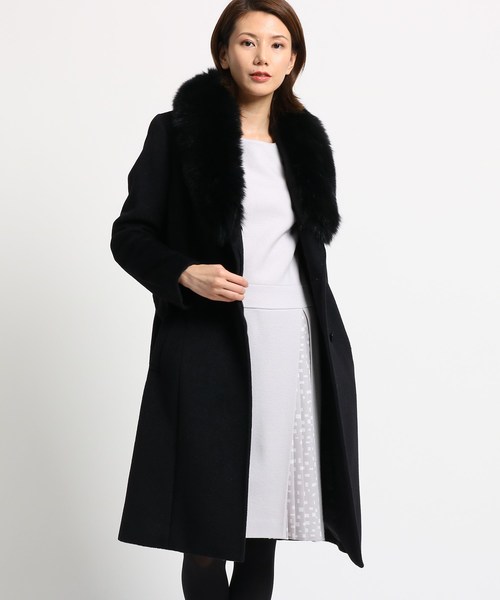 セール シャルムフォックスコート チェスターコート Coup De Chance クードシャンス のファッション De Chance セール シャルムフォックスコート チェスターコート Coup De Chance クードシャンス のファッション De Chance
