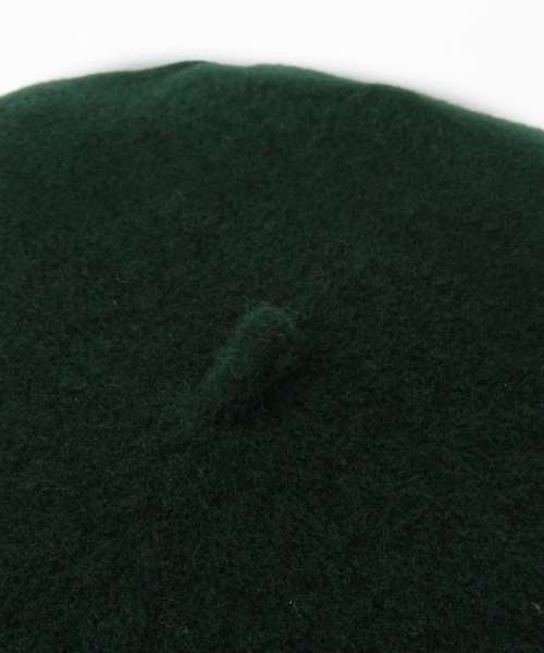 BEAMS(ビームス)の「◎BEAMS / フェルト ベレー帽(ハンチング/ベレー帽・メンズ・グレー/ブラック/ワイン/グリーン/ブルー/ネイビー・ONE SIZE)」の16枚目の写真