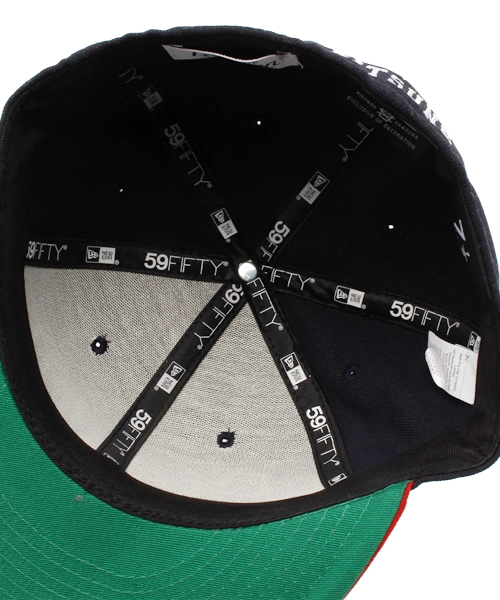 BEAMS T（ビームスティー）の「KITSUNE TEE / PARISIEN NEW ERA 59FIFTY キャップ（キャップ・メンズ・インディゴブルー/ネイビー・7 1/8/7 1/4）」の9枚目の写真