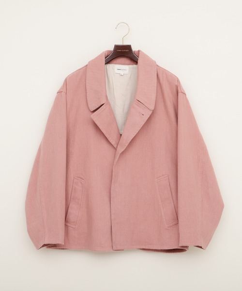 EMMA CLOTHES（エマクローズ）の「オーバーサイズ ヘビーコットン カバーオール（カバーオール・メンズ・ブラック/ベージュ/ピンク/インディゴブルー/ライトインディゴブルー・M/L）」の19枚目の写真
